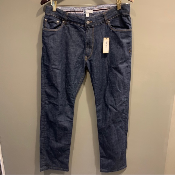 SOLD NWT Peter Millar Crown Seal Dark Wash Jeans - Picture 5 of 10